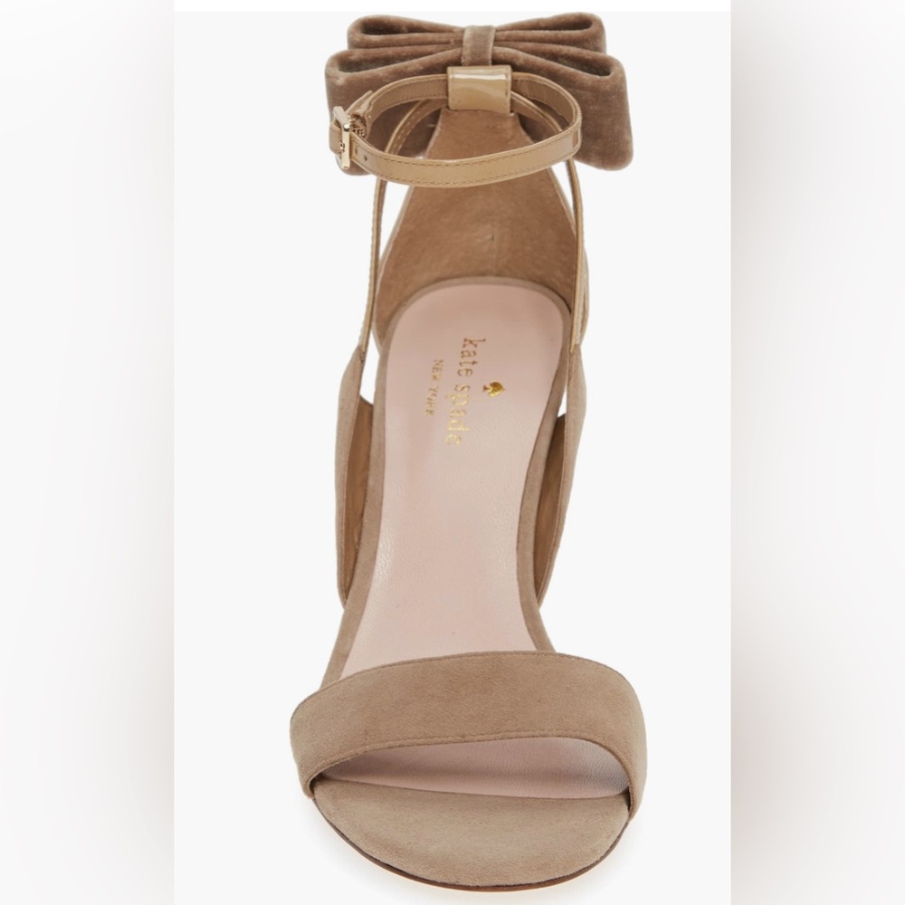 Kate Spade New York Elegant Tan Suede Women's Heels